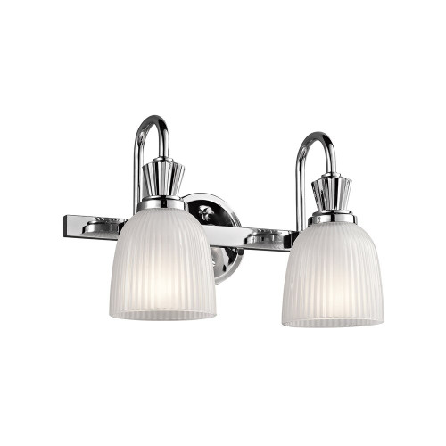 Elstead Lighting Elstead KL-CORA2-BATH Cora 2 Light Bathroom Wall Light