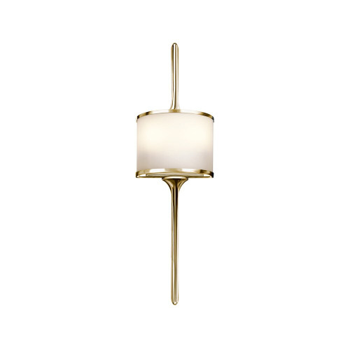 Elstead Lighting Elstead KL-MONA-S-PB Mona Polished Brass Small Wall Light