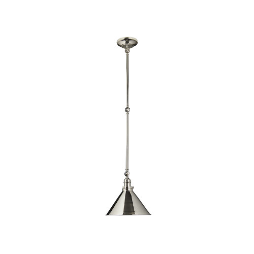 Elstead Lighting Elstead PV-GWP-PN Provence Polished Nickel Wall Light/Pendant