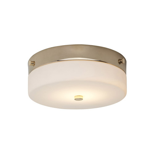 Elstead Lighting Elstead TAMAR-F-M-PG Tamar Medium Gold Flush Ceiling Fitting