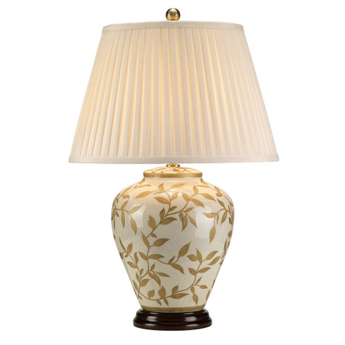 Elstead Lighting Elstead LEAVES-BR-GL-TL Brown/Gold Leaves Table Lamp