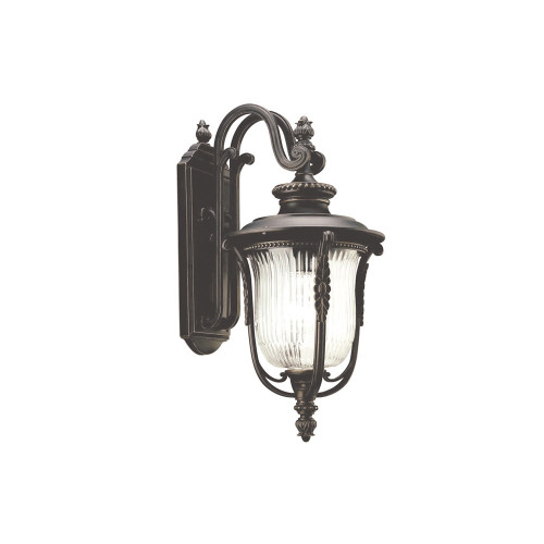 Elstead Lighting Elstead KL-LUVERNE2-M Luverne Medium Bronze Wall Lantern