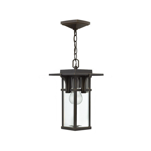 Elstead Lighting Elstead HK-MANHATTAN8-S Manhattan Bronze Small Chain Lantern