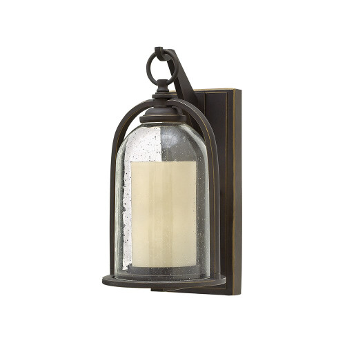 Elstead Lighting Elstead HK-QUINCY-S Quincy Outdoor Bronze Small Wall Lantern