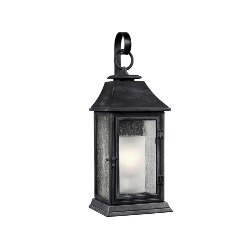 Elstead Lighting Elstead FE-SHEPHERD-2L Shepherd Zinc Large Wall Lantern