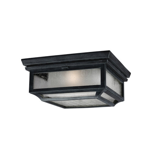 Elstead Lighting Elstead FE-SHEPHERD-F Shepherd Zinc Flush Ceiling Fitting