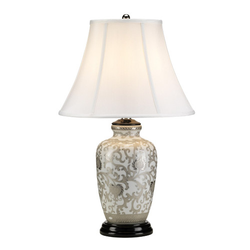 Elstead Lighting Elstead SILVERTHISTLE-TL Silver Thistle Table Lamp