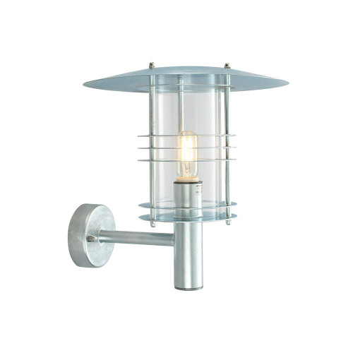 Elstead Lighting Elstead ST1-GALVANIZED Stockholm Galvanised Wall Lantern
