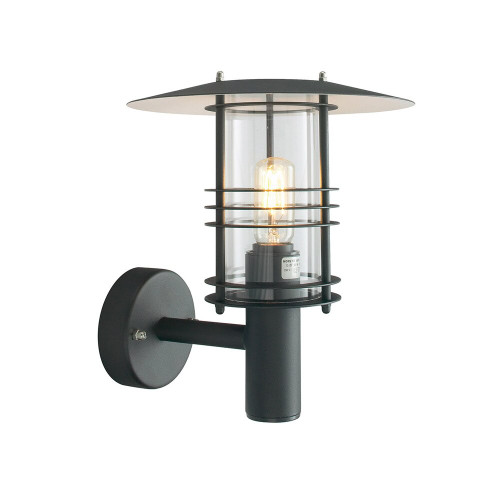 Elstead Lighting Elstead ST1-G-BLK Stockholm Black Grande Wall Lantern