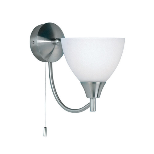 Endon Lighting Endon 1805-1SC Single Satin Chrome Wall Bracket
