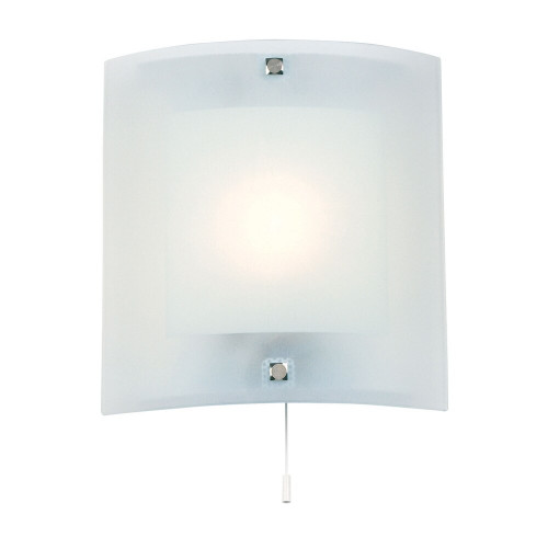 Endon Lighting Endon 143-WB Single Light Glass Wall Bracket