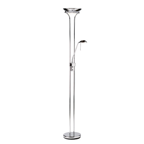 Endon Lighting Endon ROME-CH 2 Light Floor Lamp