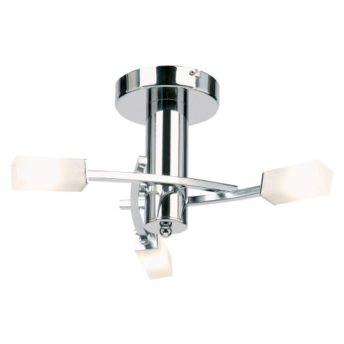 Endon Lighting Endon 146-3CH 3 Light Chrome Ceiling Light