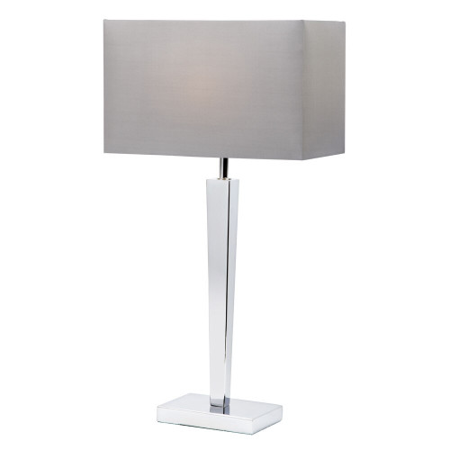 Endon Lighting Endon MORETO 1 Light Chrome Table Lamp