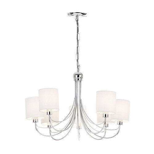 Endon Lighting Endon PHANTOM-7CH 7 Light Chrome Ceiling Fitting