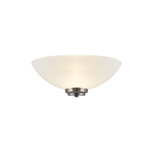 Endon Lighting Endon WELLES-1WBSC 1 Light Satin Chrome Wall Bracket