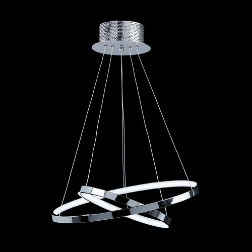Endon Lighting Endon KLINE-2CH Kline Chrome Led Ceiling Fitting