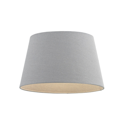 Endon Lighting Endon CICI-14GRY Cici Grey 14andquot; Self Lined Linen Shade