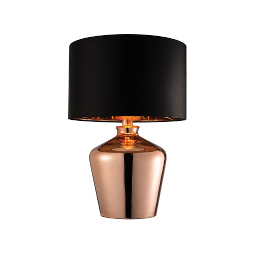 Endon Lighting Endon 61149 Waldorf 1 Light Copper Table Lamp