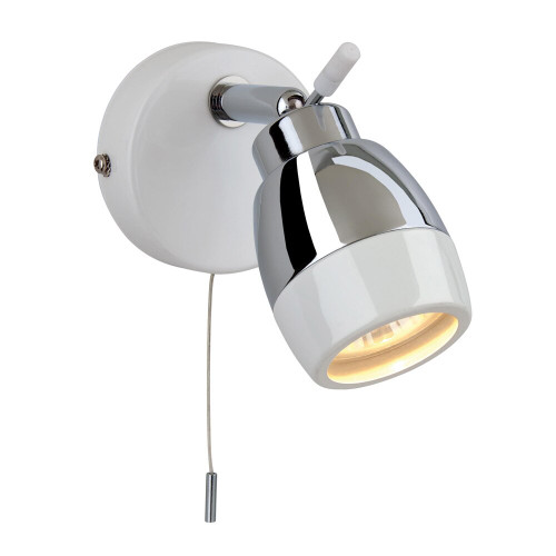 Firstlight FirstLight 8201WH Marine White 1 Light Wall Spotlight IP44