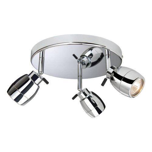 Firstlight FirstLight 9503CH Marine Chrome 3 Light Flush Fitting IP44