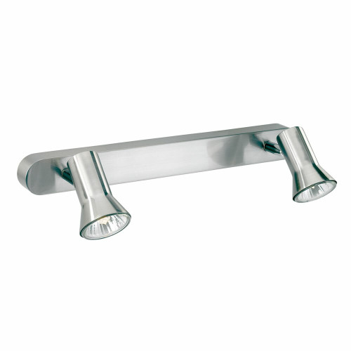 Firstlight FirstLight 6091BS Magnum 2 Light Brushed Steel Wall Bar