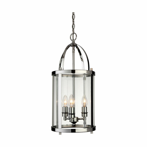 Firstlight 8301CH Imperial 3 Light Chrome Round Lantern