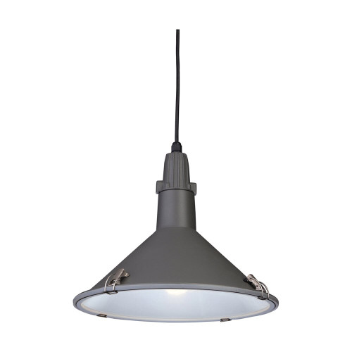 Firstlight 8313GR Eden 1 Light Splashproof Ceiling Pendant