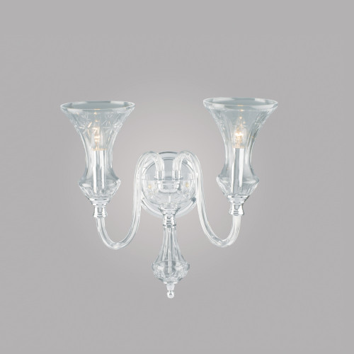 Impex Lighting Impex CB05444/02/WB Preciosa Crystal 2 Light Wall Bracket