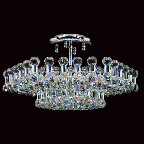 Impex Lighting Impex CE01007/06/CH Crystal Collection Ancona Ceiling Lamp