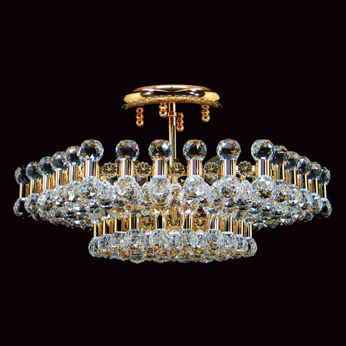 Impex Lighting Impex CE01007/06/G Crystal Collection Ancona Ceiling Lamp