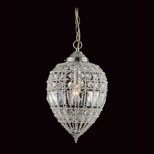 Impex Lighting Impex CO01219/01/L/C Crystal Collection Beaded Crystal Pendant
