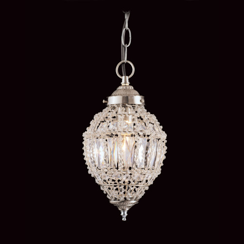 Impex Lighting Impex CO01219/01/S Crystal Collection Beaded Crystal Pendant