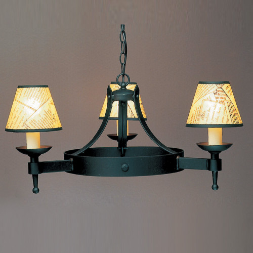 Impex Lighting Impex SMRR01073/MBLK Smithbrook Saxon Matt Black Fitting