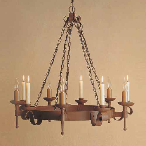 Impex Lighting Impex SMRR00005C/A Smithbrook Refectory Aged 5 Light Fitting