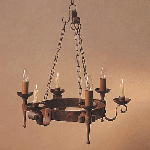 Impex Lighting Impex SMRR00003C/A Smithbrook Refectory Aged 3 Light Fitting