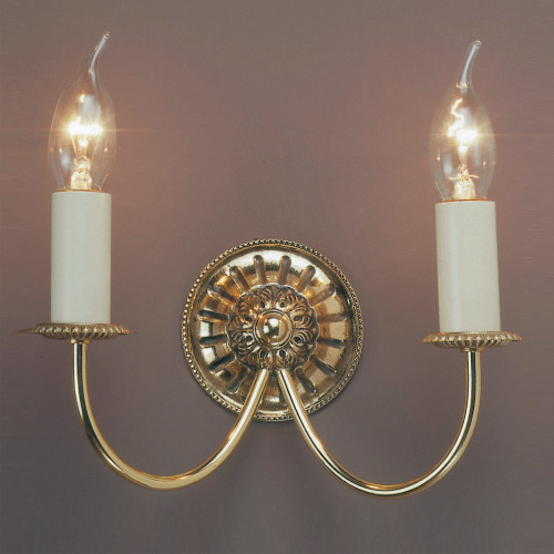 Impex Lighting Impex SMBB00072/PB Brooklands Solar Brass Wall Bracket