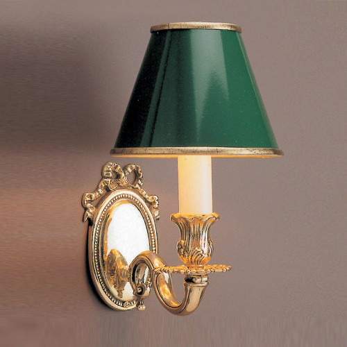 Impex Lighting Impex SMBB00061/PB Brooklands Sandringham Brass Wall Bracket
