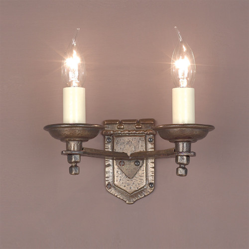 Impex Lighting Impex SMBB00172/LBRZ Brooklands Tudor Brass Wall Bracket