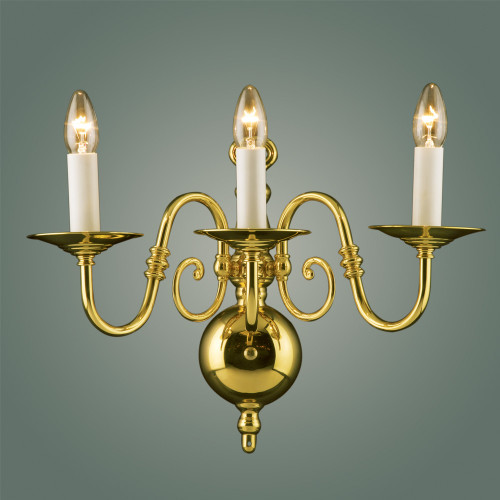 Impex Lighting Impex BF19312/03/WB Brass and Flemish Wall Bracket