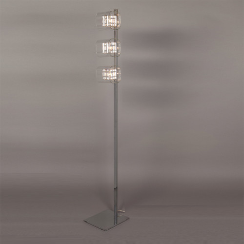 Impex Lighting Impex PGH01515/FL/CH Contemporary Avignon Floor Lamp