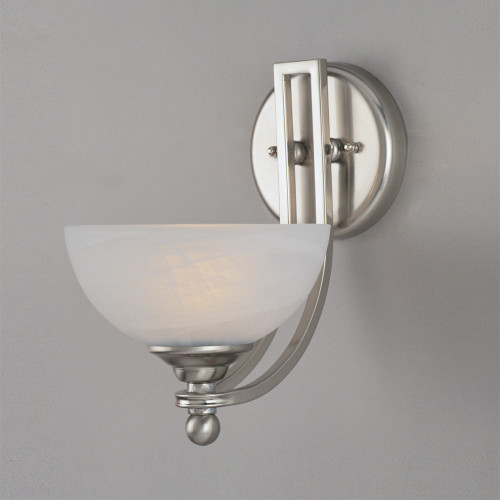Impex Lighting Impex PG00532/01/WB Contemporary Satin Nickel Wall Bracket
