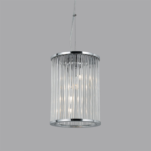 Impex Lighting Impex LG012171/04/CH Chrome Halogen Optical Crystal Lantern