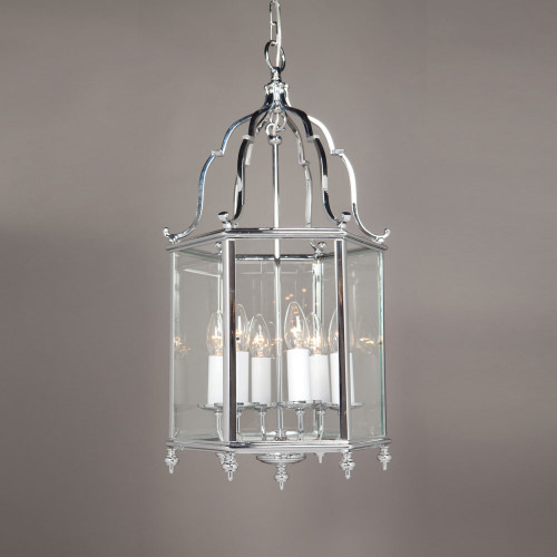 Impex Lighting Impex SMBBL00005/CH Brooklands Belgravia Brass Lantern