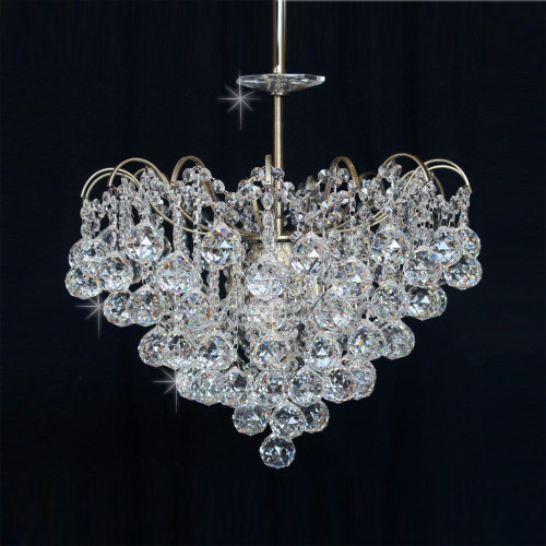 Impex Lighting Impex CFH401091/05/AB Emmie 5 Light Antique Brass Pendant