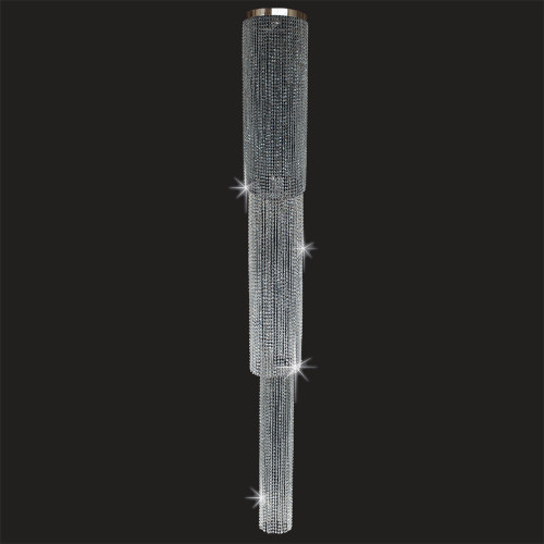 Impex Lighting Impex STLED403241/09/CH Tiered Chrome Chandelier