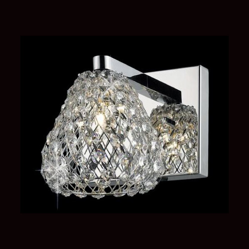 Impex Lighting Impex CFH501131/01/WB/CH Simone 1 Light Chrome Wall Light