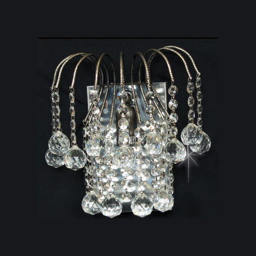 Impex Lighting Impex ST01800/WB/AN Shower 1 Light Antique Nickel Wall Light
