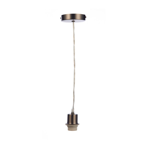 Dar Lighting Dar  SP61 Accessories 1 Light Antique Chrome Suspension Cable 