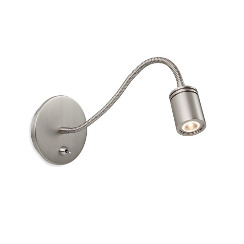 Firstlight 8607BN Ritz LED Brushed Nickel Flexi Wall Light